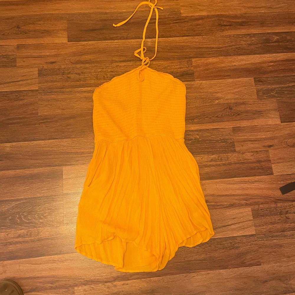 Mustard Yellow romper
